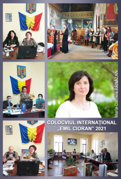 Maria-Adina PĂNĂZAN-LORINCZI – COLOCVIUL INTERNAȚIONAL „EMIL CIORAN” – RĂȘINARI 2021